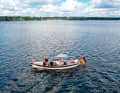Das restaurierte Boot von 1992 erstrahlt in neuem Glanz