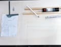 Once the parts have been measured and marked, ...