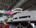 Sirena 78 - Die Flybridge der Sirena 78 ist entweder offen, halbgeschlossen oder vollständig geschlossen erhältlich