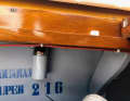 Wetrax: The red heat detection cable is neatly laid and secured under the deck