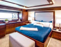 Master: In addition to the owner's suite located amidships, there are two further VIP cabins