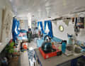 If you own a narrowboat, there are no limits to your imagination when it comes to interior design - except for the narrow width of the old barges