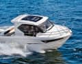 Galia 750 Hardtop (PL) 7.64 m long, 2.74 m wide, displacement 2300 kg (without motor). With 250 hp outboard: on request