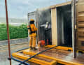 ...also rehearse emergencies on land and with breathing apparatus.