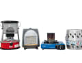 System comparison: The mobile combustion heaters shown here, such as paraffin heaters, gas radiators, attachments for gas cookers or spirit heaters, all consume oxygen and are therefore only suitable for short-term use in open areas. Under no circumstances should they be left unattended