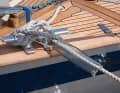 For threading: Simple PVC hose from the DIY store also works, but it must be threaded. To prevent the working line from moving it after a short time, it should be secured with straps
