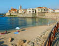 Morning swim at the Plage de la Gravette in Antibes