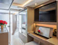 The interior radiates cosiness.