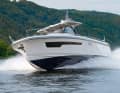 Two steps in the hull allow the Nimbus to glide smoothly over the water