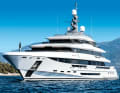 "Polestar": The 70 metre long former "Polaris" is the flagship for both the Rossinavi shipyard and designer Enrico Gobbi