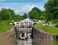 A journey of small steps: More than 100 descent structures await boaters along the entire course of the canal