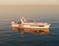 The bathing platform, which encloses the engines, can also be lowered