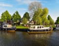 Bootsanleger im Zentrum von Bolsward
