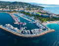 More than 700 boats moor at the jetties of the old town harbour and the sports boat marina.