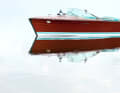 Pictures of the Riva Tritone taken during the restoration.