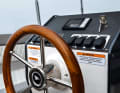 The control panel can be installed in the centre or on the side