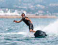 An exciting selection of water sports toys is also available for participants to test.
