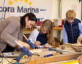 ...Small there are hands-on activities.