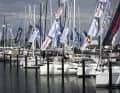 In total, over 180 exhibitors presented themselves on the piers and in over 100 pagodas
