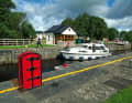 In the lock at Tarmonbarry.