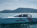 Der BGH-HSV in der Lackierung des America's-Cup-Teams American Magic