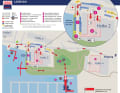 Geländeplan des Hamburg Yachtfestival 2024