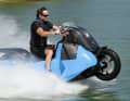 Up to 30 knots thanks to jet propulsion