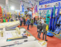 Visitors can explore seven themed worlds: Motor and sailing boats, diving, paddling, fun sports, tourism, accessories