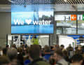 Das Motto der Messe: "We love Water"