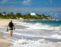 Robinson moment on Man-O-War Cay: you can hardly get more of a Caribbean feeling