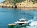 Die schnelle Cruisinggeschwindigkeit der Azimut Magellano liegt bei etwa 18 Knoten