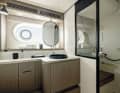 The wet room is generously proportioned and...