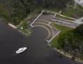 The new system uses cameras to monitor the harbour