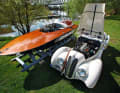 The marinised version was used on the "Berlin III". However, the original engine was missing from the badly damaged boat.