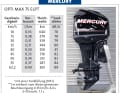 Outboards from 70 to 75 hp: Mercury Opti Max 75 ELPT
