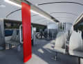 The interior offers 30 seats