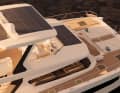 There is plenty of space on the foredeck and two huge sun loungers.