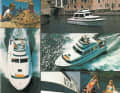 Lifestyle of the sunny seventies: shipyard brochure for the Amerglass Atlantik from 1976.