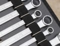 The strap brackets hold the spanners in place, but a system can only be found thanks to a photo supplied as a template