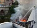 The owner couple were able to save themselves. The yacht burnt out and was a total loss