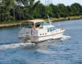 Volvo Penta D3-110. Der Fünfzylinder leistet 110 PS und bringt unser Testboot auf gut 8 kn