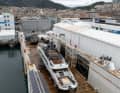 Die Anlagen von Tankoa Yachts befinden sich unweit von Genuas Flughafen und der gleichnamigen Marina.