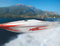Visiting a powerboat legend: Tullio Abbate.