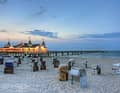 The historic pier in the "Kaiserbad" Ahlbeck