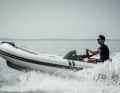 The 4X tender reaches a top speed of 35 knots
