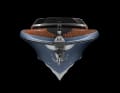 The V-shaped bow area