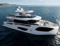 The lines of the Navetta 66 are angular and rounded, typical of Absolute.