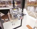 Pegazus 560 Top Fisher: der verschiebbare Steuerstand ist ein Highlight