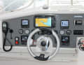 All the necessary instruments can be found at the driver's cab.