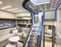 Pershing 62: Das Wohndeck ist edel
